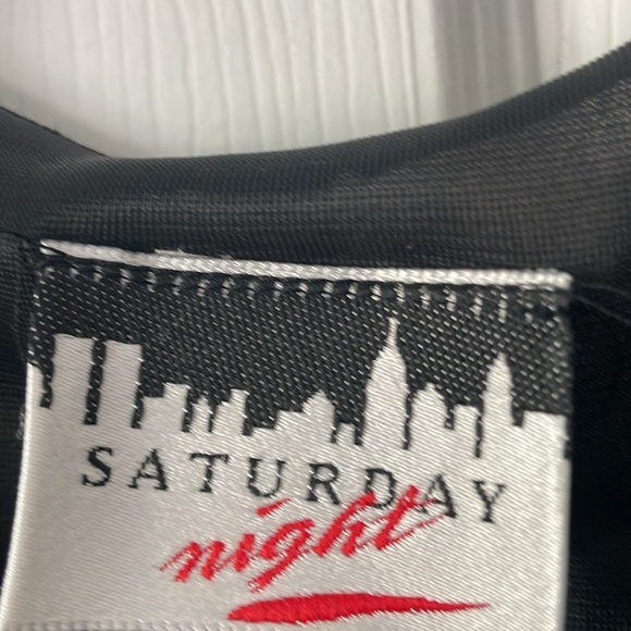 Floral Black Dressy Tank Top with built in camisole - Picture 4 of 5